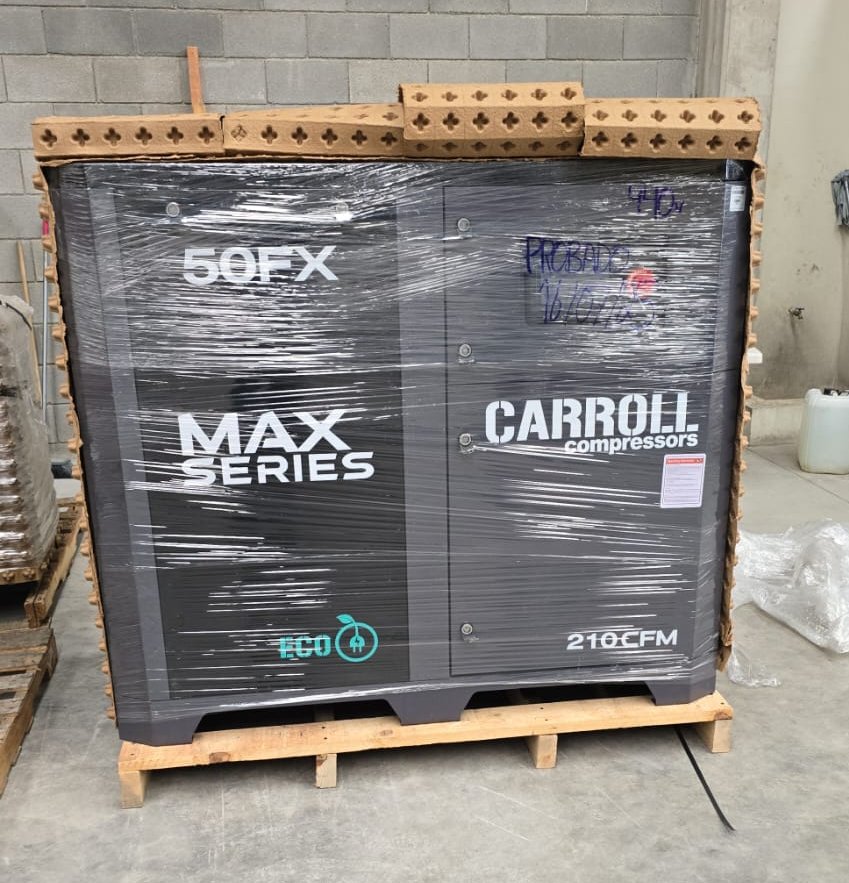 Venta de compresor de tornillo industrial nuevo con garantía